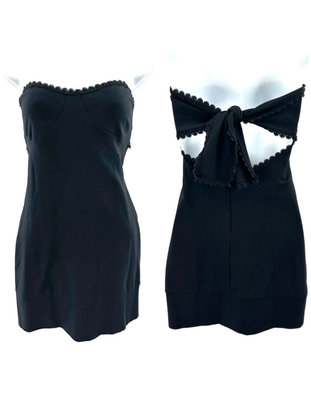 For Love & Lemons Y2K Mini Dress Womens Medium Lace Whimsigoth Fairy Grunge